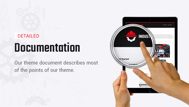 Industrey WordPress Theme